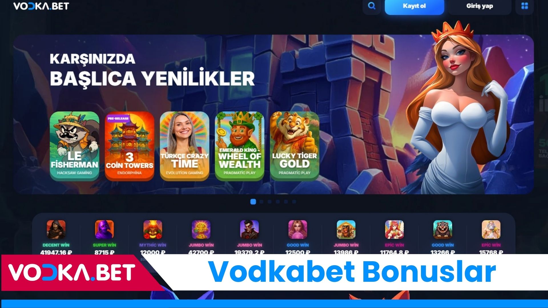 Vodkabet Bonuslar ile Kampanya Katılımını Hemen Yapın, Kazanın